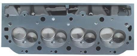 345cc CYLINDER HEAD EXAMPLE Rolled valve angles on many style heads provide