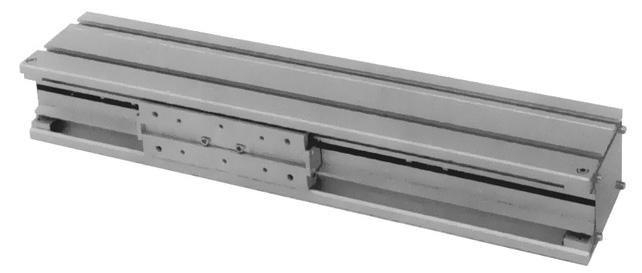Pneumatic linear drive sizes 4 and Torsional and bending resistant profiles T-slots in the outer profile enable individual mounting options Adjustable guiding system (LAP4) Precise linear roller