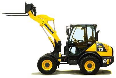 Controlled Suspension System (ECSS) (optional) ENGINE POWER 36,9 kw / 49,5 HP @ 2.350 rpm OPERATING WEIGHT 5.