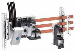 Linergy BZ Linergy BZ, Multistandard power busbar system, Application: power distribution to motor starters In control switchboards, when space saving, quick mounting and replacement are required