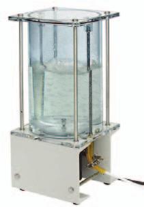 Deaired Water Apparatus Standards: BS 1377 Oil/Water Pressure System Standards: BS1377-7, BS1377-8 The compact self-contained unit will deair water quickly and effi ciently down to levels of