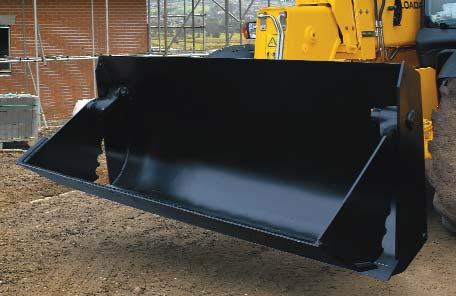 positioning from within cab Particularly effective for precision placing of the load Fork spacing locked by sideshift ram