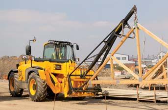 and durability In forward operation, digging, loading, grabbing and dozer blade options In reverse mode, grading or