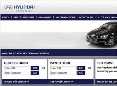 Vehicle Payoff Tool The Payoff Tool is available prior to grounding the vehicle, and provides: (1) the payoff quote (customer trade-in or purchase) and (2) dealer purchase quote.