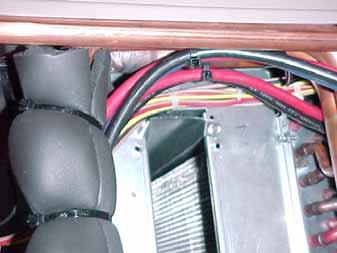 15. Secure wires with wire ties in the electric heat and blower section (see Figures 8, 9). 17.