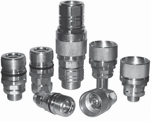 Mobile QHPA Series max Inter- Steel 3/8", 1/2", 45 MPa -25 C NBR Screw-to Poppet Yes Screw type BSPP, changeable 3/4" & 1" + 11 C (nitrile) connect up to 5 MPa metric with similar models Main