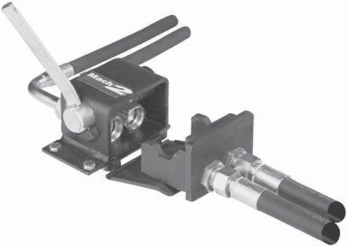 Mobile MACH 2 max ISO 7241-1-A Steel 1/2" 25 MPa -3 C NBR Manual Poppet Yes Cam Metric + 11 C (nitrile) mechanism Main characteristics Meets the requirements of ISO 7241-1 Series A Possibility of