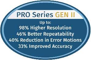 The PRO2SL and PRO2SLE are Aerotech s secondgeneration PRO2 stage designs with many improvements and added features.