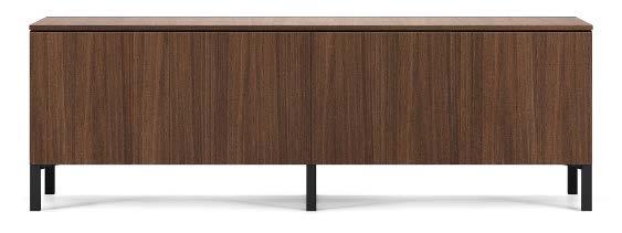 Brochure Specifications Page 10 72" x 24" Credenza with inset base