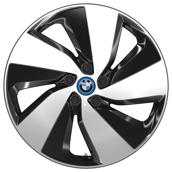 Wheels Giga 19" BMW i Light Alloy Turbine wheels style 429 w/all-season tires ZGW with Range Etender ZIR Front: 195.