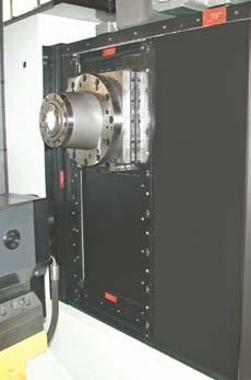 X-Y 4R SHIELD The X-Y 4R SHIELD is a truly effective solution to the problem that occurs in horizontal machining centers when separating the tool working area from the motor area.