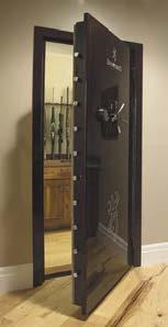 VAULT DOORS/ DOOR Big Security for Big Collections. STANDARD - OUT SWING 4,499.00 4,369.00 38-/8" BUILD A CUSTOM VAULT DOOR. Exterior: 84" H x 38-/8" W Weight: 645 lbs.