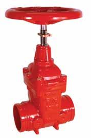Flanged valves OS&Y - series 45/56 The OS&Y gate valves with flanges are used in above ground installations.
