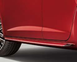 Side skirts * Side skirts emphasise a vehicle s lines, giving a dynamic side view with ground hugging contours.