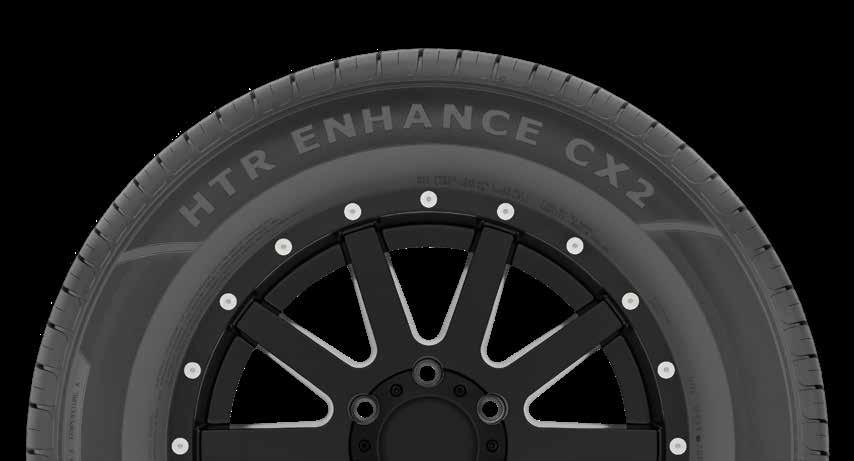 Product Code HTR ENHANCE CX2 - COMING Q2 2019 Tire Size Range Service Description Measuring Approved Min.