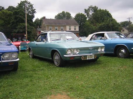 Call (610) 926-4723 (home) or (484) 336-3466 (cell) or email dmstamm@comcast.net FOR SALE: 1966 Chevrolet Corvair Monza Sport Coupe. 110/PG. Very original car. Nice patina (mostly original paint).