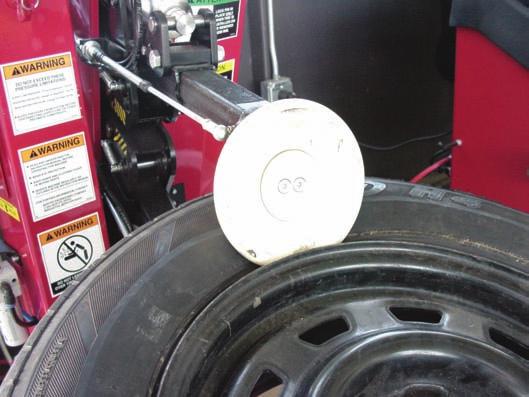 Tire and Wheel Service 1161 Tires that require more than 40 psi to CAUTION inflate must always be installed in an inflation cage.