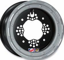 aftermarket hubs and stiffens the wheel center Stops outside debris from entering and prevents damage to brake lines, caliper and wheel Eliminates stock OEM steel rock Guard plates for further