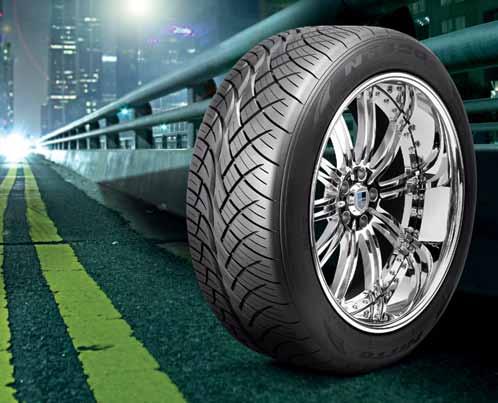 Street All-Season Performance The tread compound utilizes silica, which reinforces the tread blocks to help prevent tread flex.