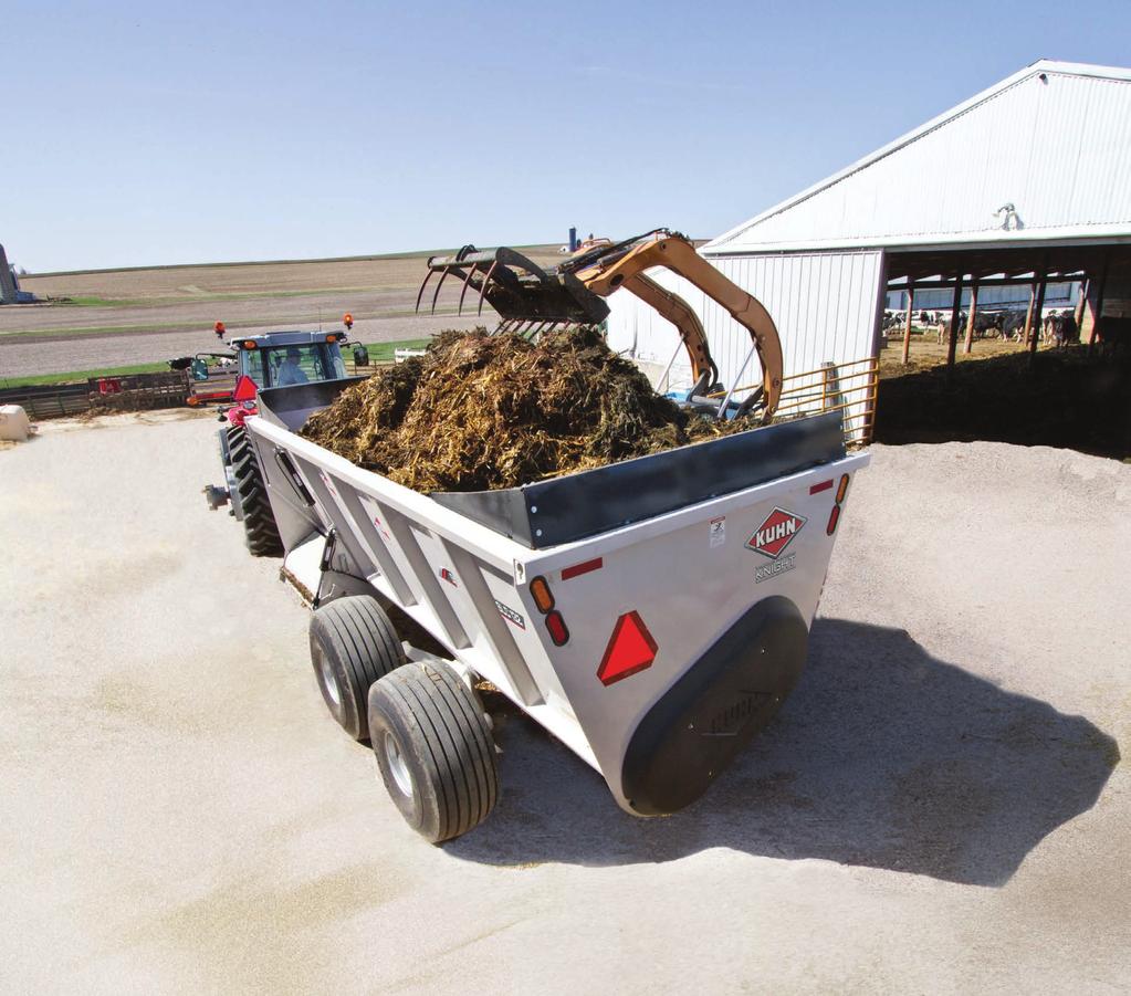 SIDE-DISCHARGE MANURE SPREADERS PROTWIN SLINGER VERSATILE, EFFICIENT AND RELIABLE VERSATILITY TO MEET YOUR NEEDS If you're looking for one machine to handle your diverse manure spreading needs, look