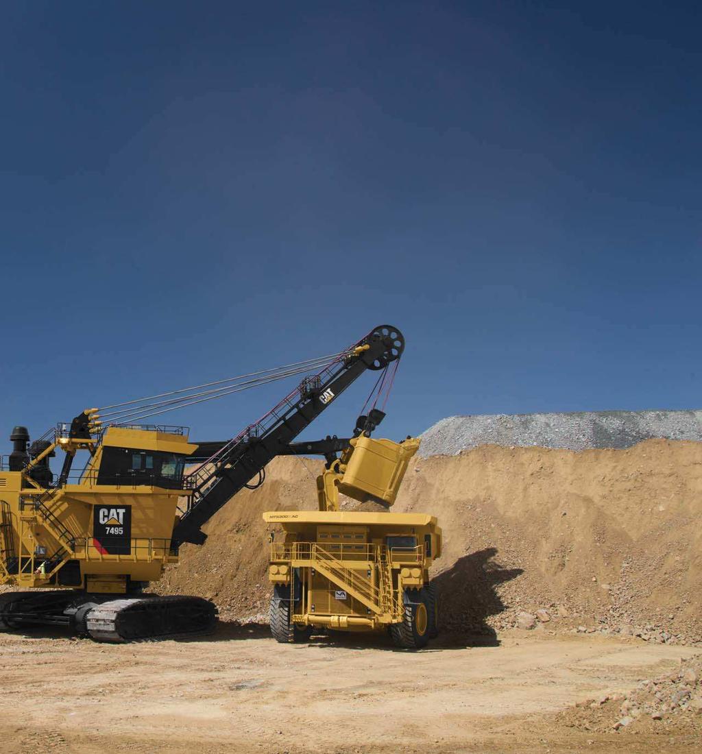 Proven Productivity at a Lower Cost-per-ton Electric rope shovels have been successfully removing overburden and ore on mine sites around the world for more than a century.