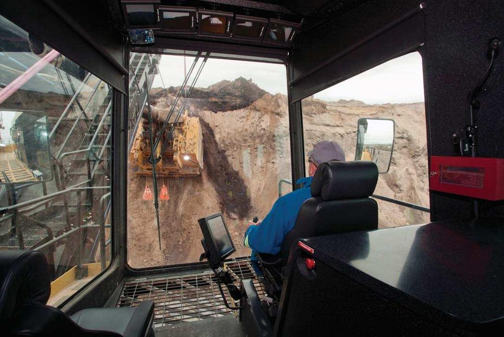 Operator s Cab Maximize Operator Comfort and Safety to Boost Productivity Comfort Infused, State-of-the-art Operator s Cab and Station Providing more comfort, added safety, and greater reliability,