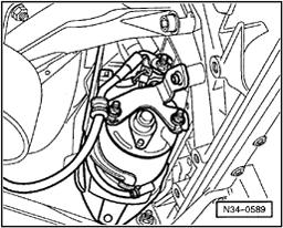 Page 7 of 20 34-24 - Remove starter from engine/transmission and