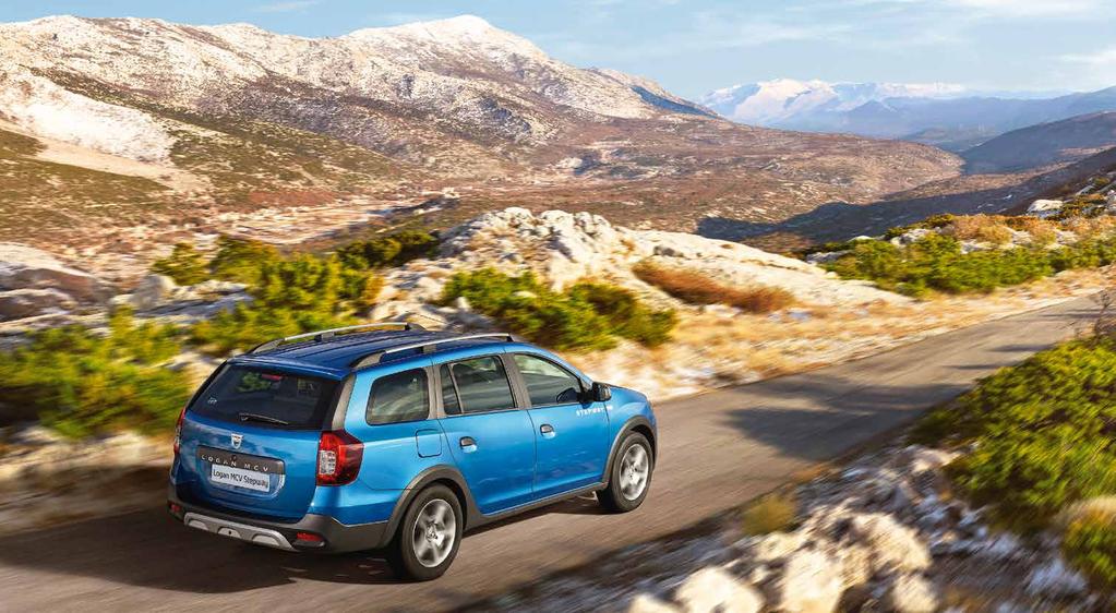 Off-road spirit, on-road performance How do you make a good thing better? We took our already pretty impressive New Dacia Logan MCV and gave it something extra special.