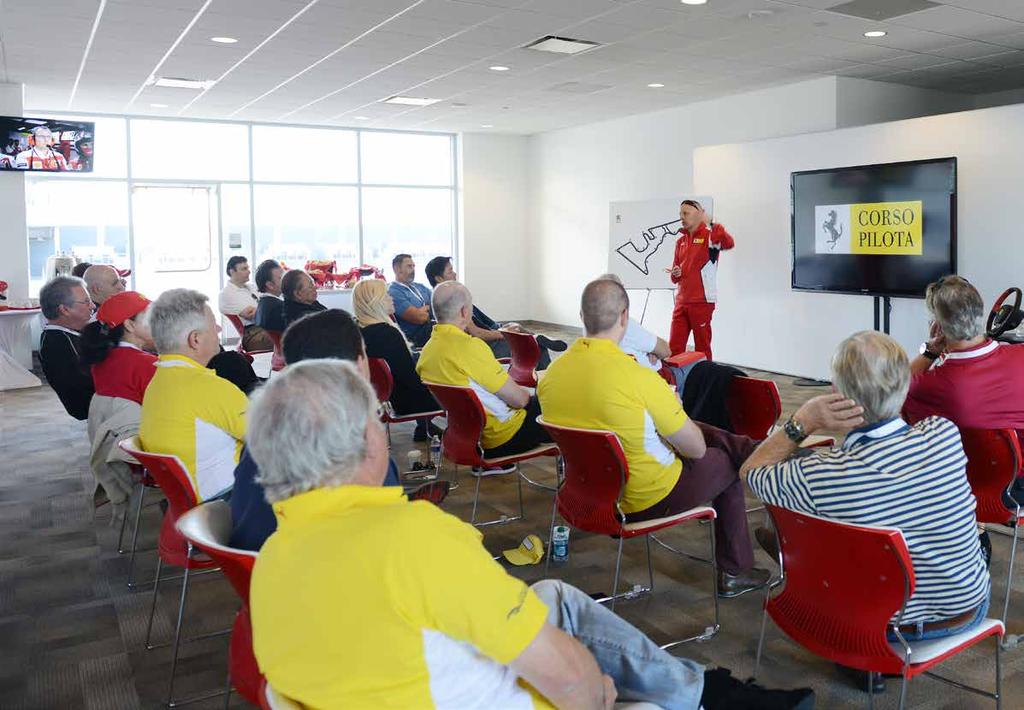 Taking part in Ferrari Corso Pilota means learning from the people best equipped to teach you.