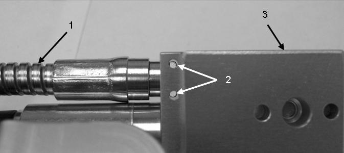 Figure 6-82. Retaining Clip Holes. CAUTION Failure to properly install retaining clip as shown in Figure 6-82 could damage equipment.