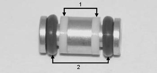(7) Inspect O-rings (2, Figure 6-83) and backup rings (1) on mounting probe for nicks, cuts, wear and tear, or foreign debris. As necessary, remove and replace IAW paragraph 4.7.5.
