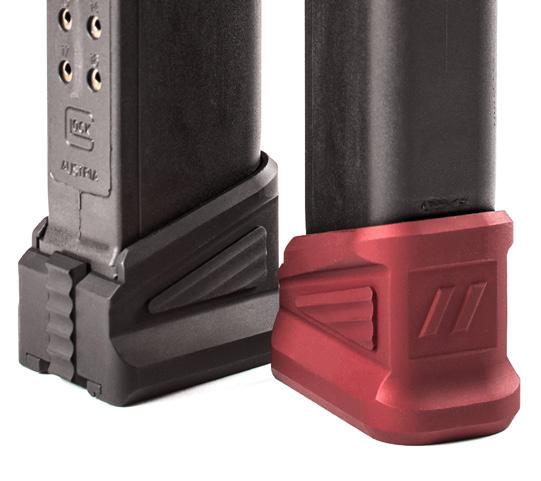 ZEV// BASEPAD GLOCK MAGAZINE ZEV Technologies designed a basepad to not only give extra round capacity but also aid in the cleaning process or your mag extension.