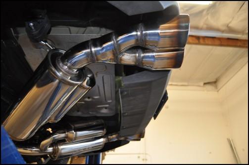 Installation of ARK GRiP exhaust system (10-12 MY shown) FIGURE 10 7.