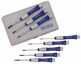 34 $46 95 SCD12 12 Piece Slotted Screwdriver Set Slotted 8¹ ₄ to 15¹ ₂ long Slotted stubby 3¹ ₂ Screw starter 5 Pocket clip type screwdriver 4³ ₄ List $217.