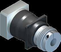 SPH-K Features a bellows or a zero backlash elastomer-spider coupling on the output for maximum