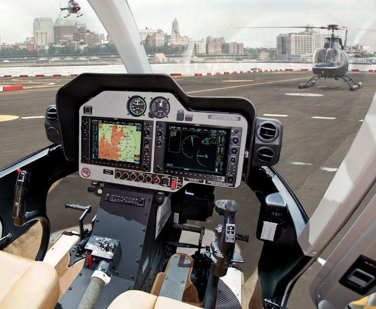 FULLY-INTEGRATED GLASS FLIGHT DECK In the Bell 407GXP, the superior performance of the Bell 407 reaches a higher level.