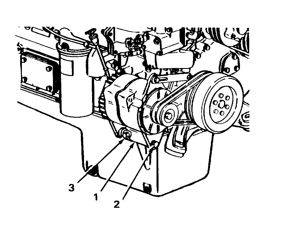 ..2-872 GENERATOR DRIVEBELTS This task covers: a. Removal (page 2-665) c. Adjustment (page 2-666) b.