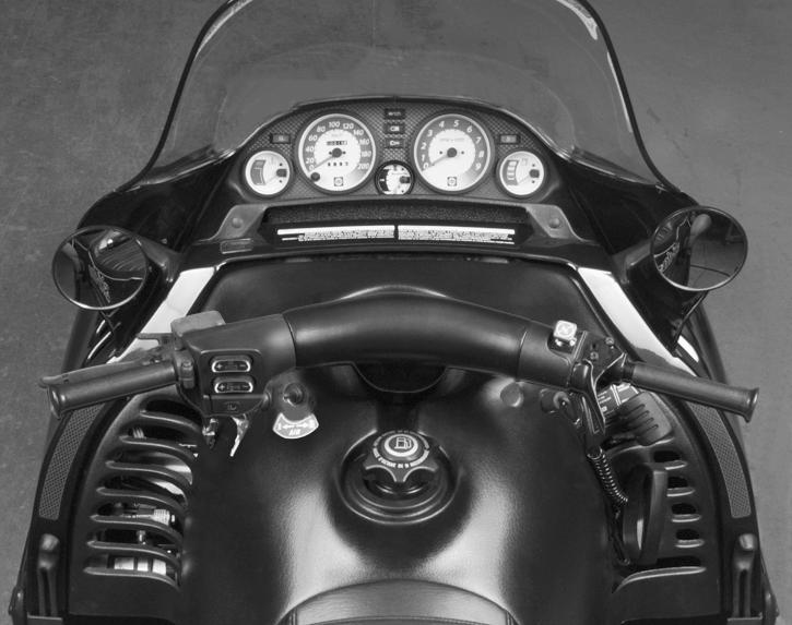 CONTROLS/INSTRUMENTS 2 3 11 24 12 22 20 21 19 10 72314168 27 26 27 9 13 5 17 18 15 6 1 4 28 26 A06H2SA 1) Throttle Lever Located on the right side of handlebar.