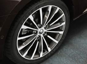 Trinity alloy wheels in anthracite.