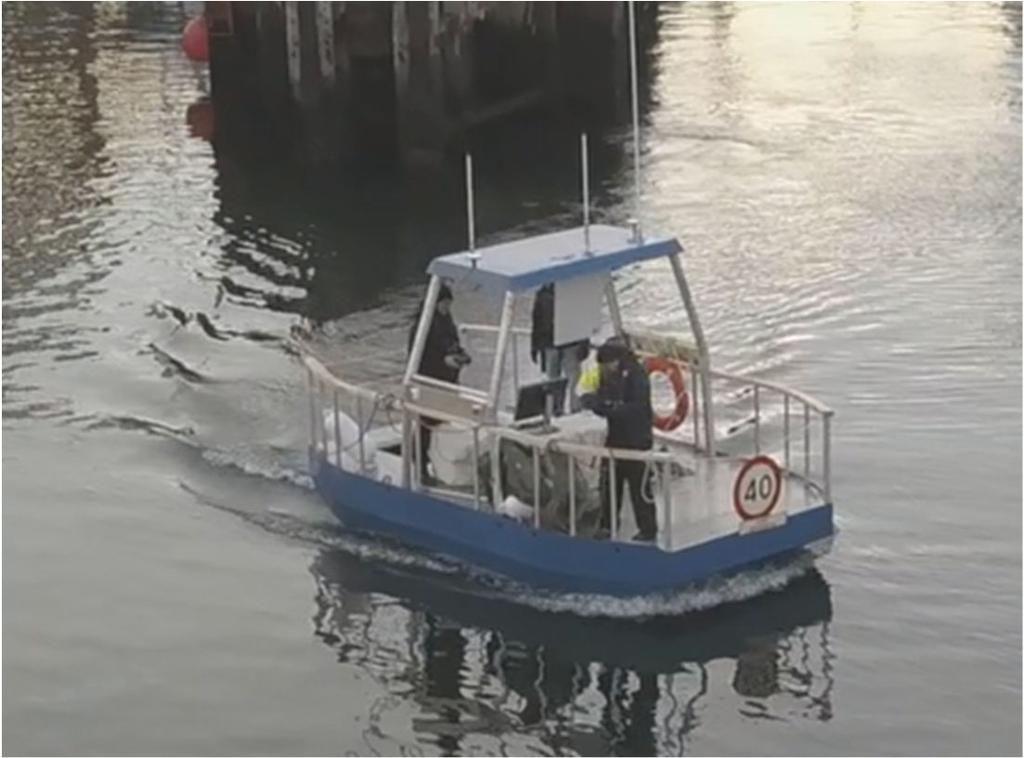 First technical sea trials.
