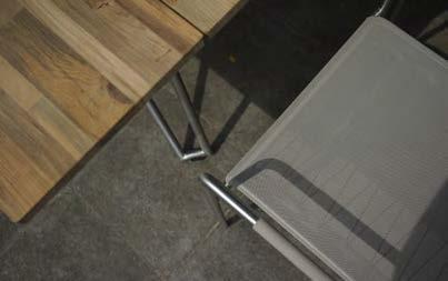 D I N I N G & B A R Dining Chairs NATUN SIDE CHAIR (HEMP) MG2611 : Stainless Steel