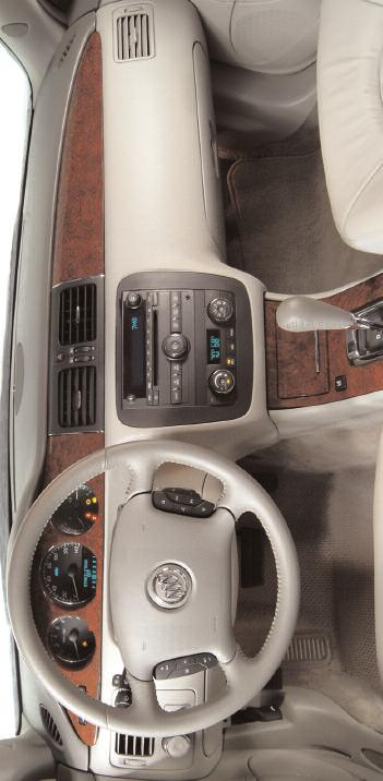 DRIVER INFORMATION 2 Instrument Panel A B C D A E A F G A Getting to Know Your Lucerne H I J K L M N O P A. Air Outlets B. Driver Information Center Buttons C. Turn Signal/Multifunction Lever D.