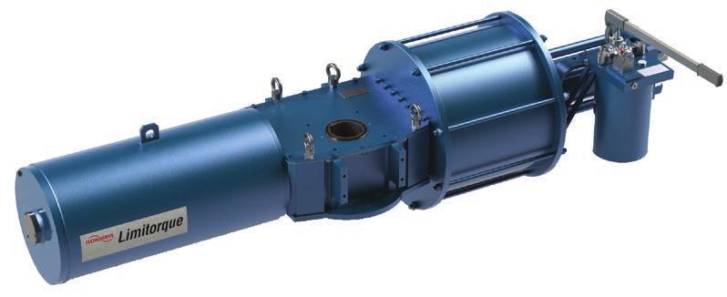 Heavy-duty performance LPS actuators provide up to 550 knm (405 659 ft-lb) of heavy-duty torque.