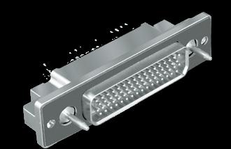 Series 79 Micro-rimp Section : onnectors, rimp Termination Receptacles With Pin ontacts, rimp Termination, 790-026P 790-026P connectors are designed for rear-panel mounting and are supplied with