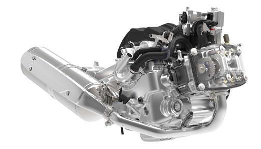 PRODUCT DETAILS ENGINE The new engine is a liquid-cooled, 4-valves, electronic injection, adopting the engine control system ride-by-wire that gives the driver the opportunity to choose between two