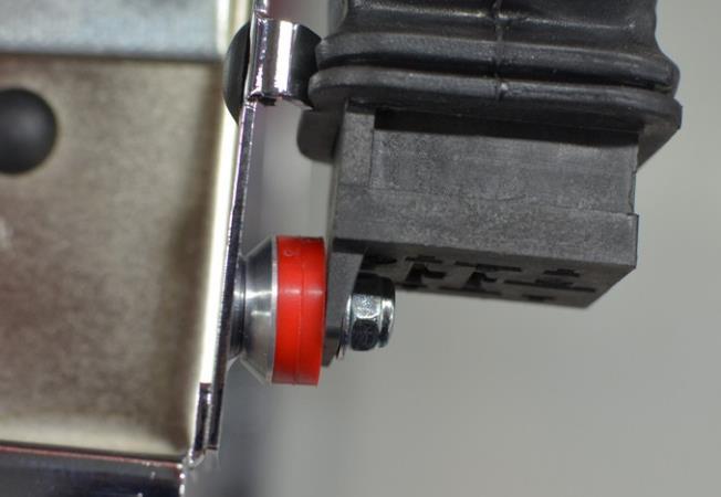 A mounting spacer between the jumpers and battery holder may be necessary to overcome the brake