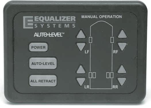 800/846-9659 www.equalizersystems.com Auto Level Installation Operation Troubleshooting & Warranty Guide Includes Manual and Auto Level 4-Point Leveling Systems CONTENTS Required Tools & Parts.