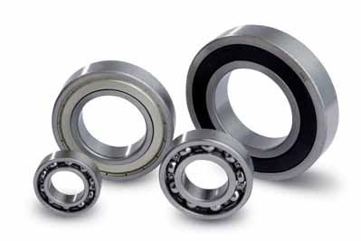 Optimised precision he new NK POP range of single row deep groove ball bearings offers numerous technical advantages, such as reduced running noise, longer lubricant service life, lower starting