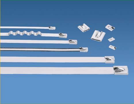 PAN-STEEL Ball-Locking Stainless Steel Cable Ties (MLT Series) PANDUIT is a leading producer of stainless steel ties for harsh environments.