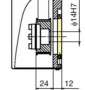Specifications Detail L V I L CC bracket specifications Symbol B a M5 M4 bracket (detail) (symbol:, B) See page 3-050, " Brackets," for a list of applicable s.